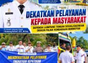 Dekatkan Pelayanan kepada Masyarakat, Bapenda Lamteng Sosialisasikan Diskon Pajak Kendaraan Bermotor