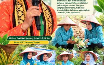 Peringati Hari Pangan Sedunia 2026, Ketua IKWT Lamteng Dewi Nadi Ajak Masyarakat Perkuat Ketahanan Pangan