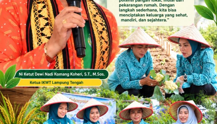 Peringati Hari Pangan Sedunia 2026, Ketua IKWT Lamteng Dewi Nadi Ajak Masyarakat Perkuat Ketahanan Pangan