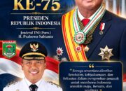 Plt. Bupati Lamteng Ucapkan Selamat Ulang Tahun ke-75 Presiden Prabowo Subianto