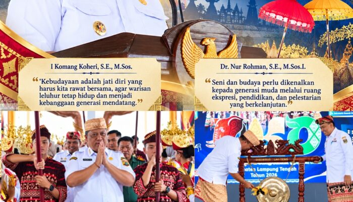 PKD 2026, Komang Koheri Dorong Seni dan Budaya Lampung Tengah Mendunia