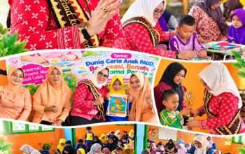 Bunda PAUD Bandar Mataram Bersama Pengurus DWP Hadiri Lomba MAMA MIA HIMPAUDI, Dorong Kreativitas Anak Usia Dini