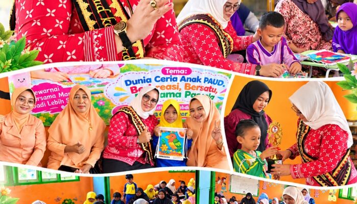 Bunda PAUD Bandar Mataram Bersama Pengurus DWP Hadiri Lomba MAMA MIA HIMPAUDI, Dorong Kreativitas Anak Usia Dini