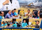 Pimpin Rakor Kebakaran TPA Bandar Jaya, Candra Puasati Tekankan Sinergi dan Penanganan Nyata