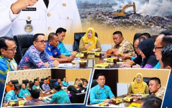 Pimpin Rakor Kebakaran TPA Bandar Jaya, Candra Puasati Tekankan Sinergi dan Penanganan Nyata