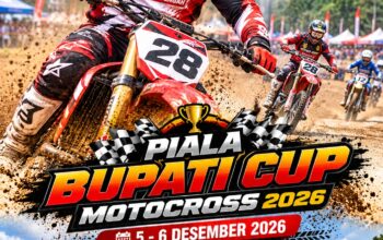 Komang Koheri Ajak Masyarakat Ramaikan Piala Bupati Cup Motocross 2026 di Rumbia Lampung Tengah