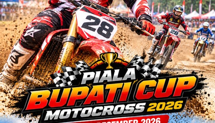 Komang Koheri Ajak Masyarakat Ramaikan Piala Bupati Cup Motocross 2026 di Rumbia Lampung Tengah