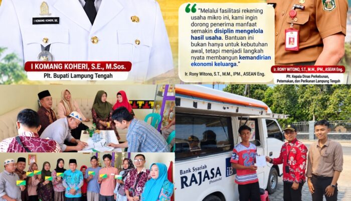 Perkuat Pengentasan Kemiskinan Ekstrem, Pemkab Lamteng Fasilitasi Rekening Usaha Mikro bagi Penerima ALUR MIS X dan KOLEGA CETING