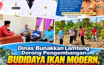 Dinas Bunakkan Lamteng Dorong Pengembangan Budidaya Ikan Modern, Lima Kampung Raih Bantuan Mini RAS dari KKP RI Tahun 2026