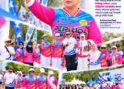 Lepas Jalan Sehat XL Weekend Rush di Bandar Jaya, Dewi Nadi Ajak Masyarakat Hidup Sehat dan Jauhi Narkoba