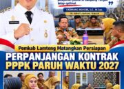 Pemkab Lamteng Matangkan Persiapan Perpanjangan Kontrak PPPK Paruh Waktu Tahun 2027