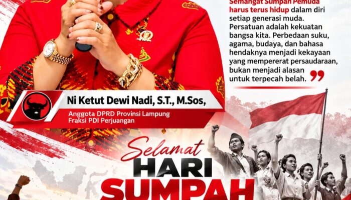 Peringati Hari Sumpah Pemuda 2026, Ni Ketut Dewi Nadi Ajak Generasi Muda Perkuat Persatuan Bangsa