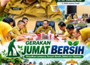 Perkuat Pengelolaan Sampah, Sulpakar Gerakkan Jumat Bersih di Lampung Tengah