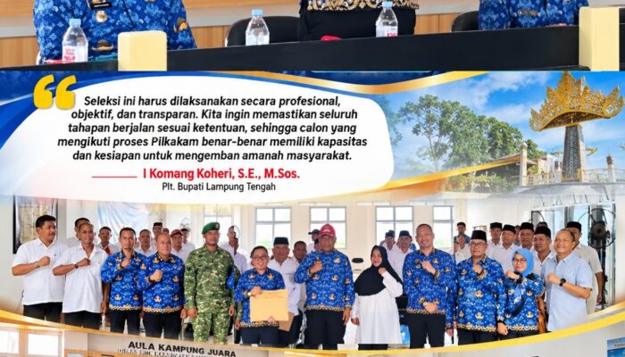 Seleksi Tambahan Pilkakam 2026, Komang Koheri Tekankan Integritas dan Objektivitas Calon Kakam