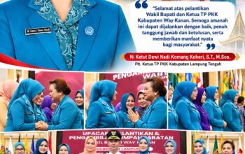 Ni Ketut Dewi Nadi Hadiri Pelantikan Wakil Bupati dan Ketua TP PKK Way Kanan